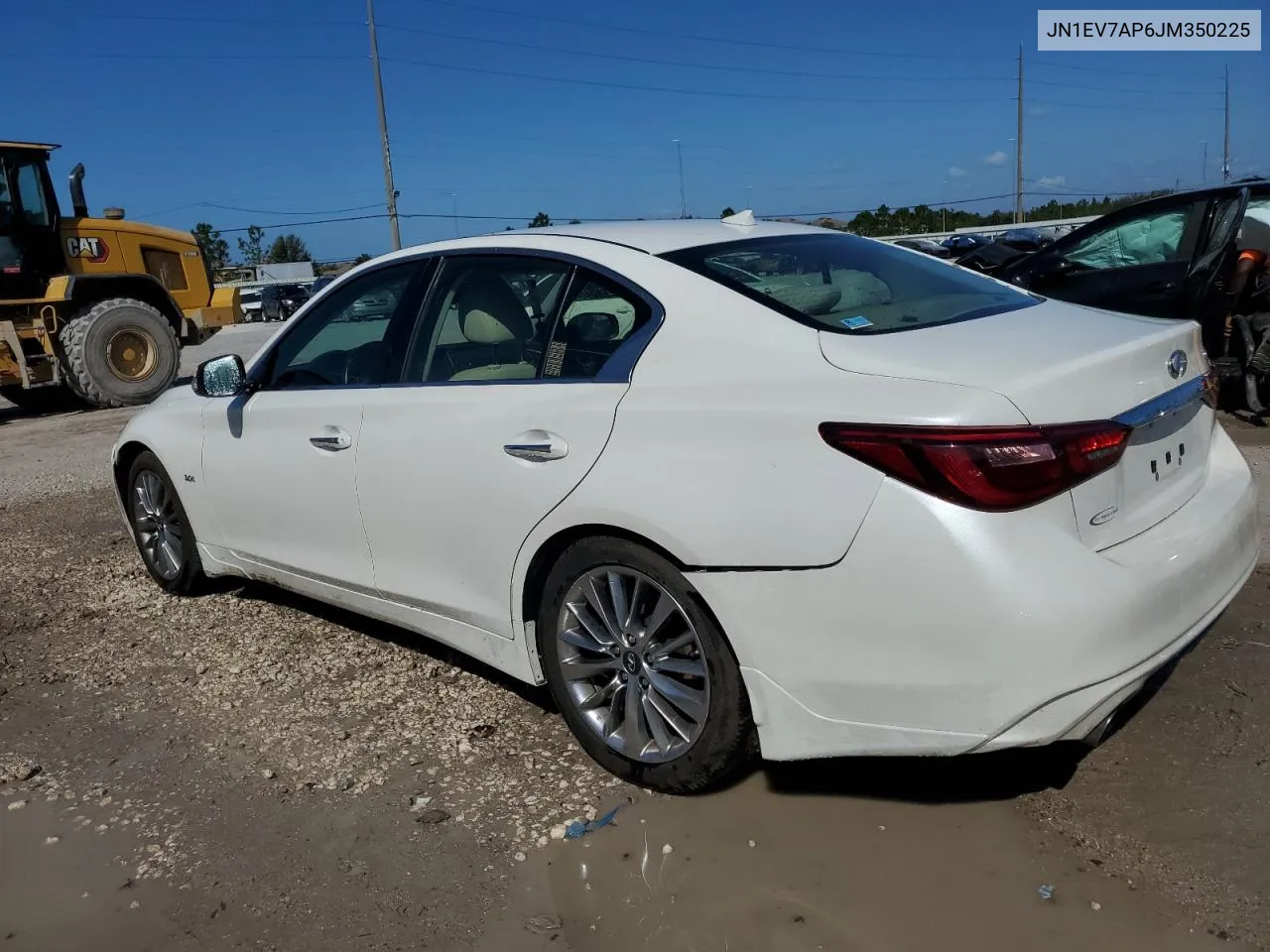 2018 Infiniti Q50 Luxe VIN: JN1EV7AP6JM350225 Lot: 77015554