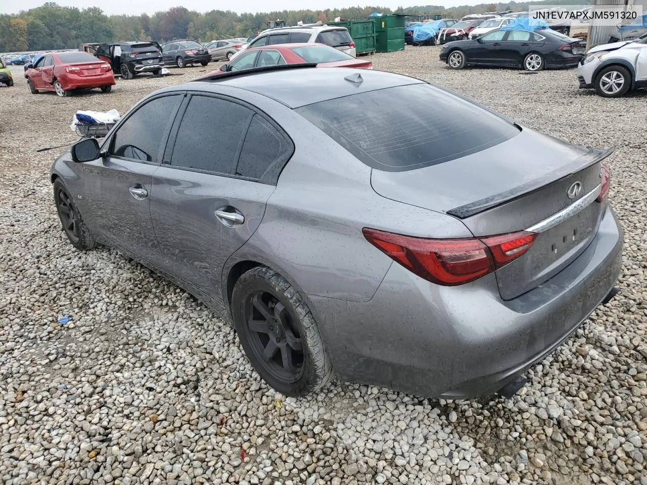 2018 Infiniti Q50 Luxe VIN: JN1EV7APXJM591320 Lot: 77018774