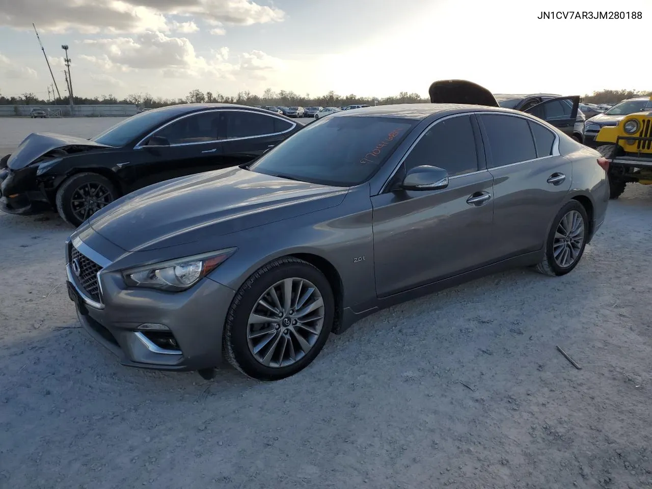 JN1CV7AR3JM280188 2018 Infiniti Q50 Pure