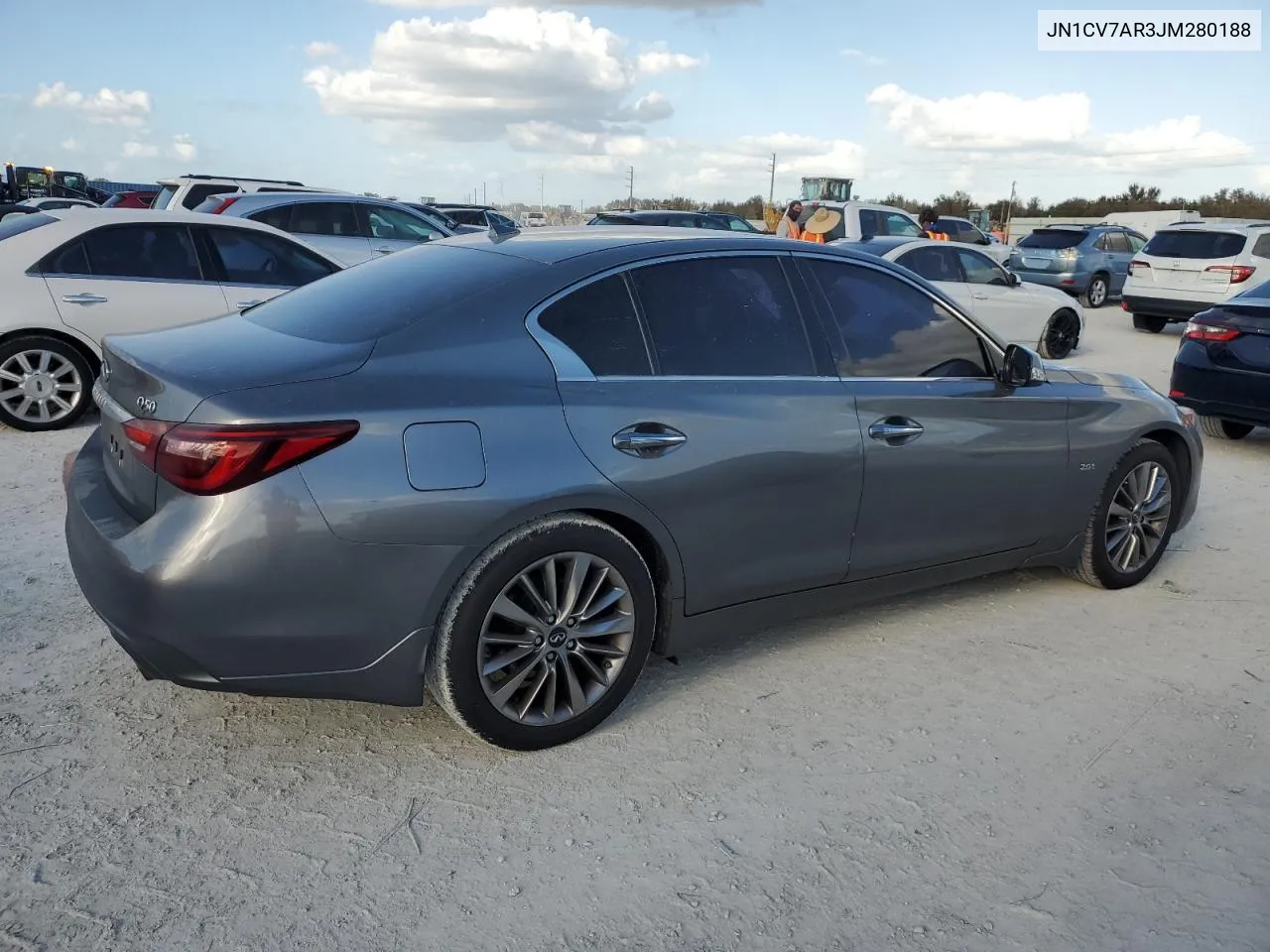 JN1CV7AR3JM280188 2018 Infiniti Q50 Pure