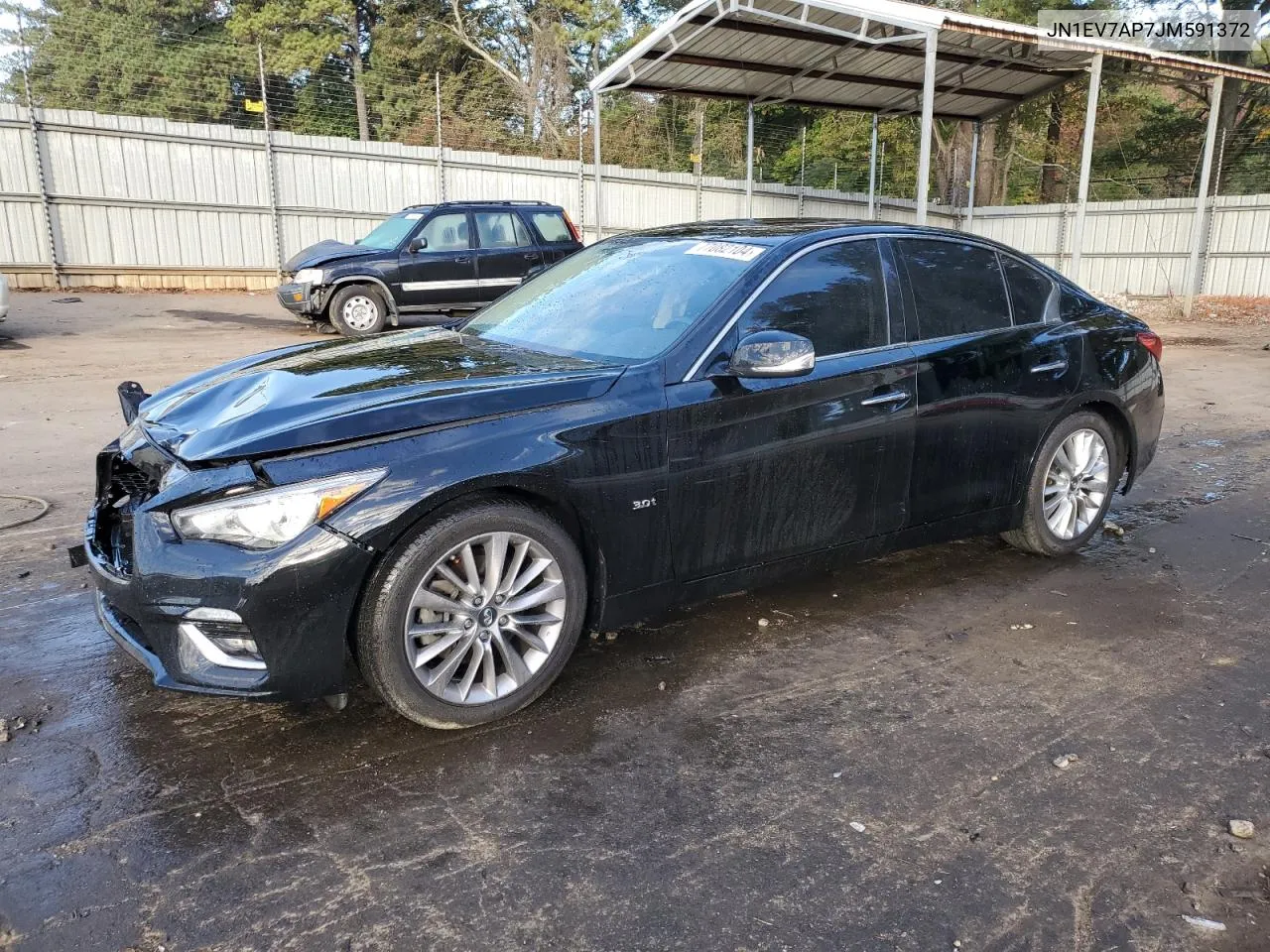 JN1EV7AP7JM591372 2018 Infiniti Q50 Luxe