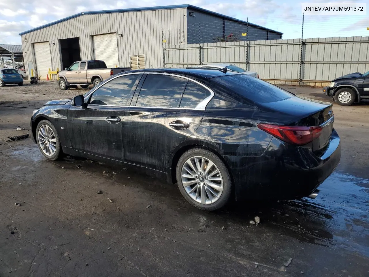 JN1EV7AP7JM591372 2018 Infiniti Q50 Luxe