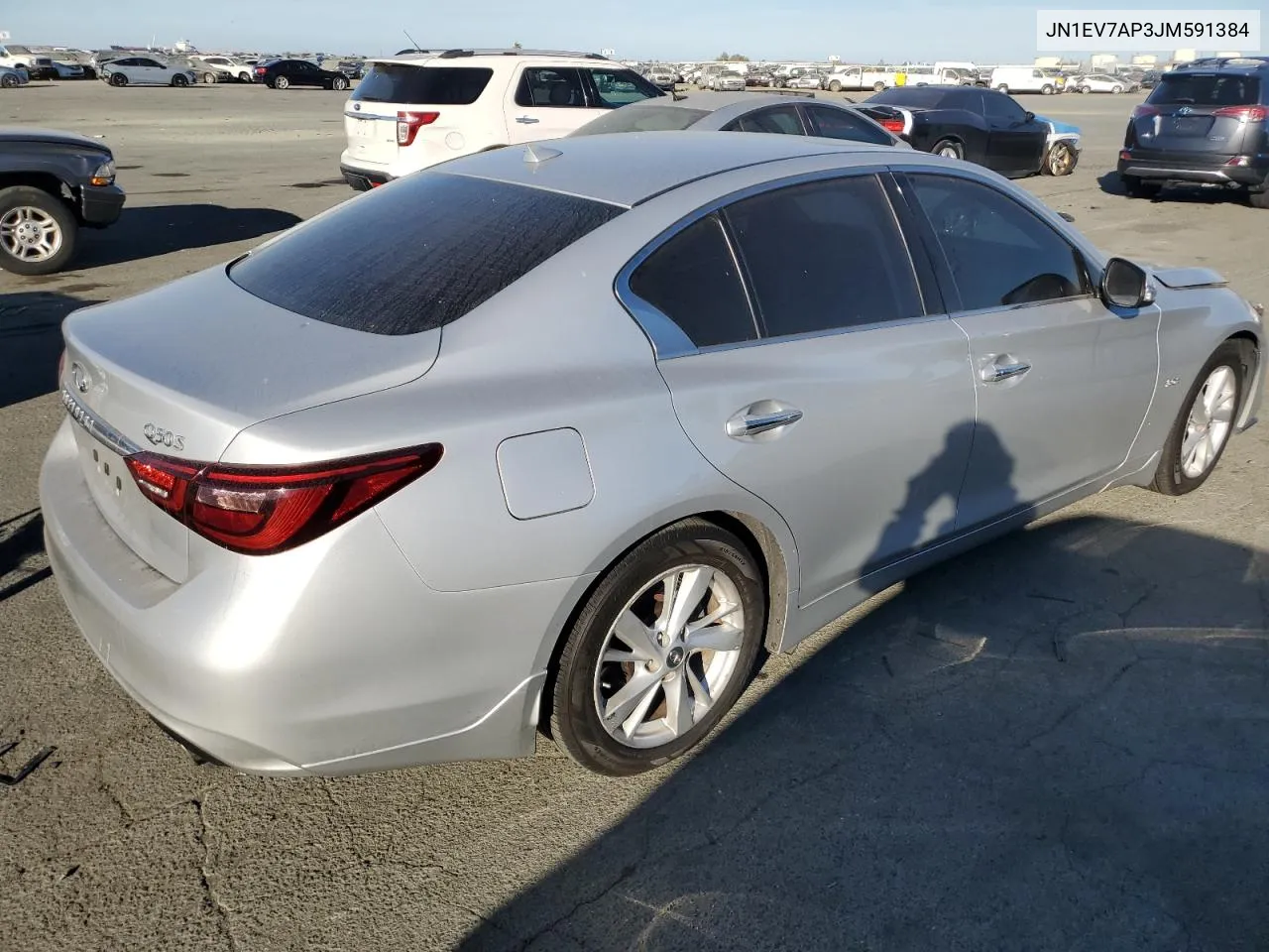 JN1EV7AP3JM591384 2018 Infiniti Q50 Luxe