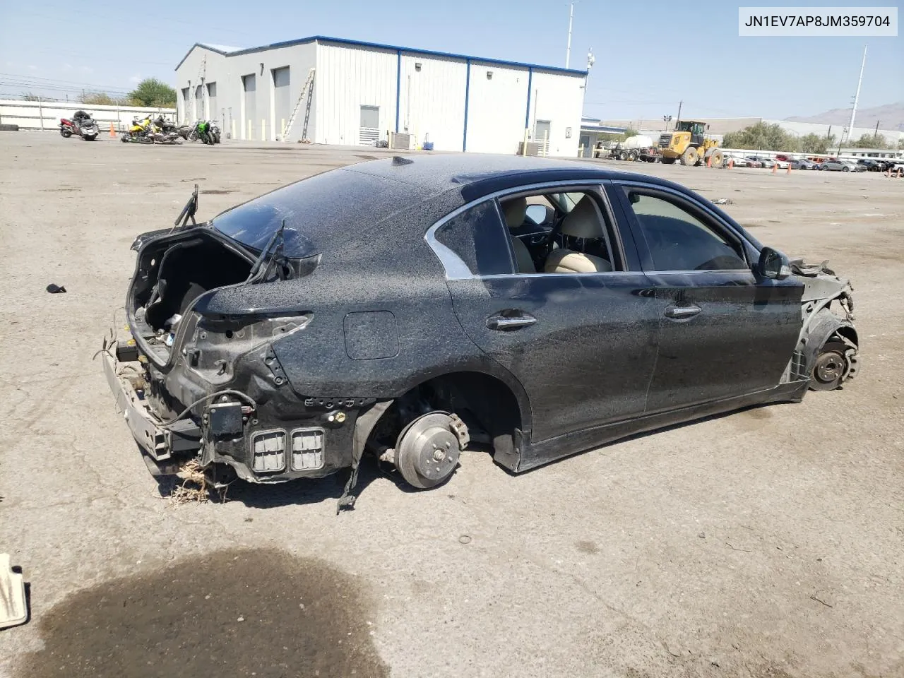 2018 Infiniti Q50 Luxe VIN: JN1EV7AP8JM359704 Lot: 77440934