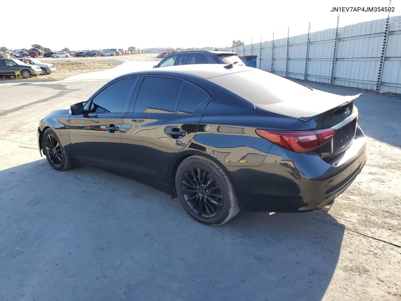 2018 Infiniti Q50 Luxe VIN: JN1EV7AP4JM354502 Lot: 77668034