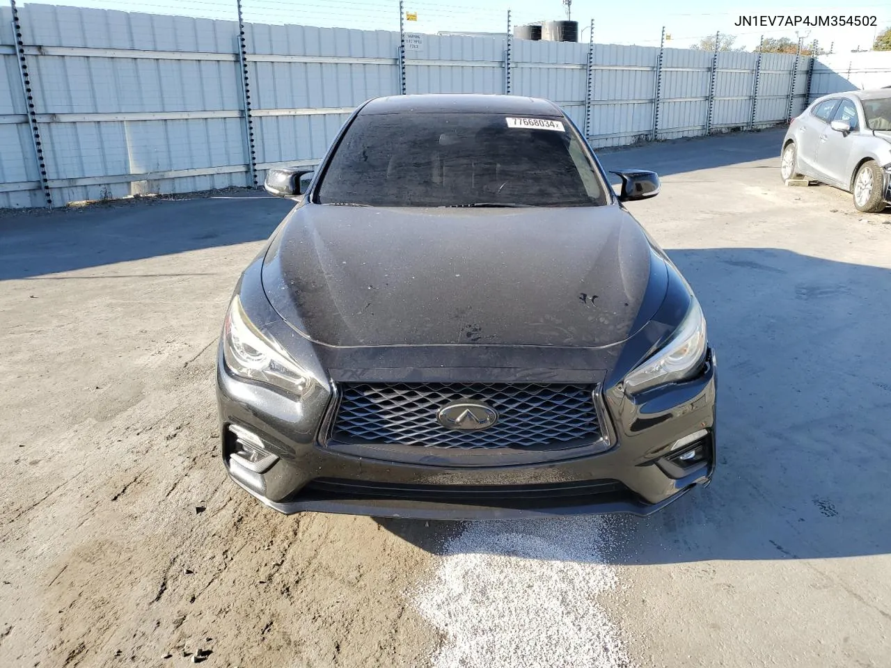 2018 Infiniti Q50 Luxe VIN: JN1EV7AP4JM354502 Lot: 77668034