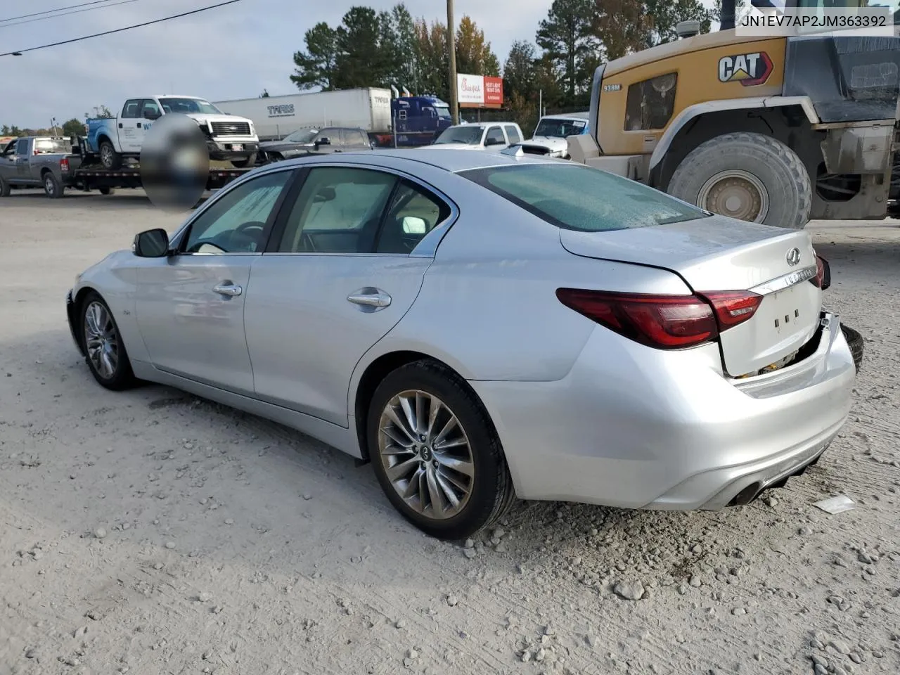 2018 Infiniti Q50 Luxe VIN: JN1EV7AP2JM363392 Lot: 77937964