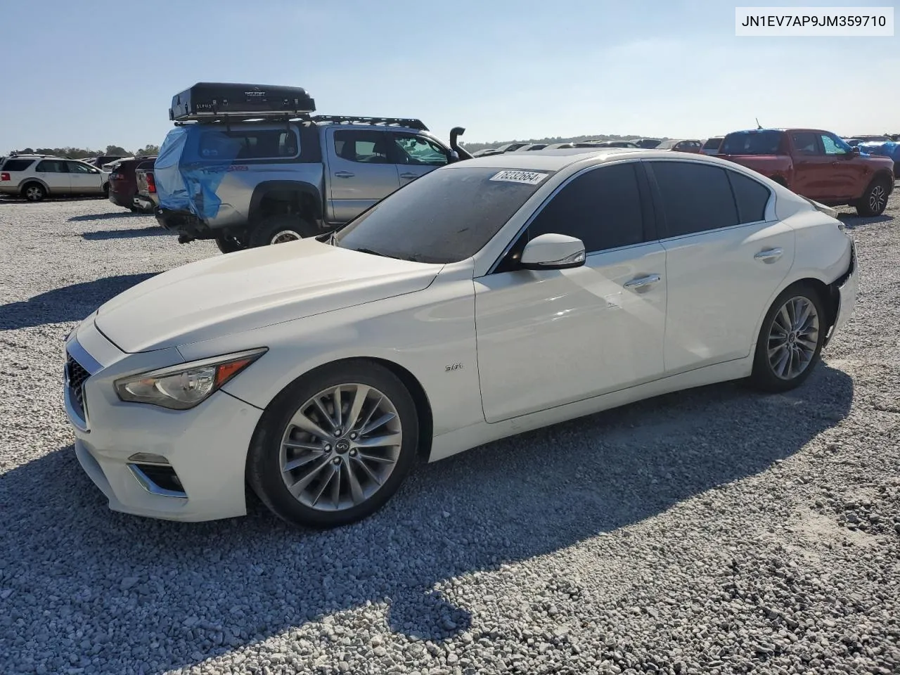 2018 Infiniti Q50 Luxe VIN: JN1EV7AP9JM359710 Lot: 78232664