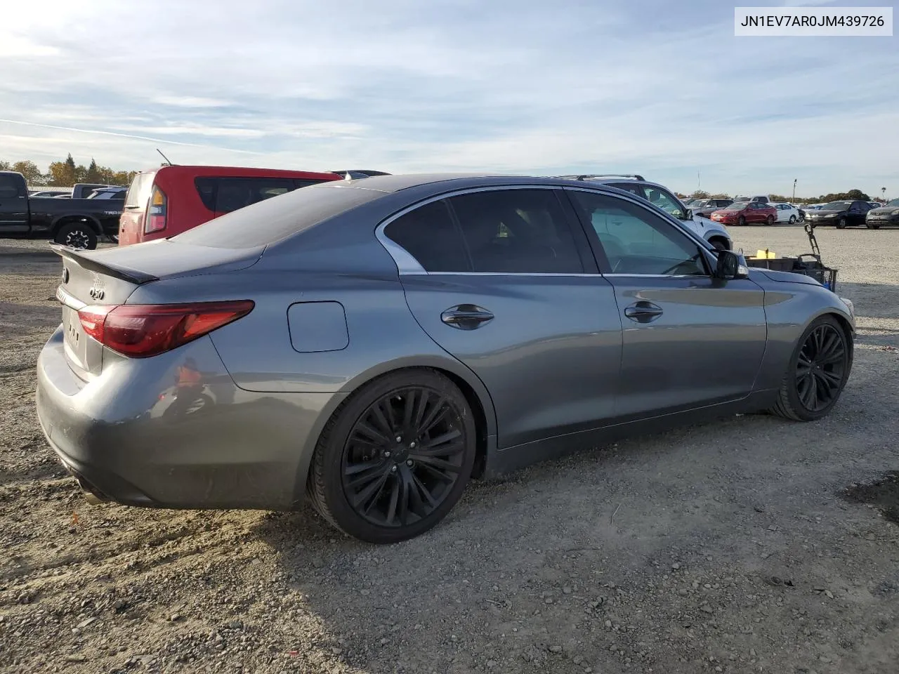 2018 Infiniti Q50 Luxe VIN: JN1EV7AR0JM439726 Lot: 79505394