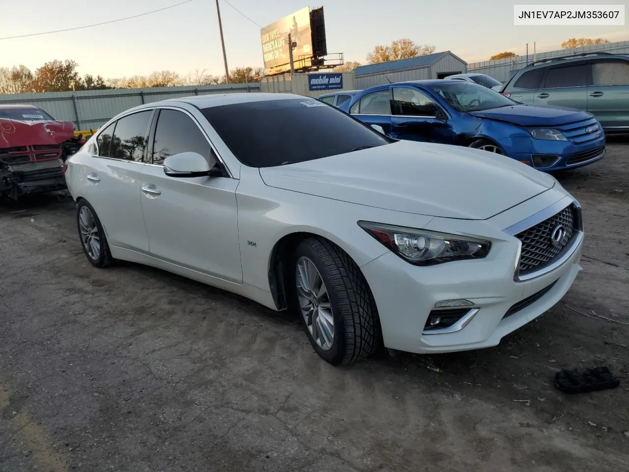 2018 Infiniti Q50 Luxe VIN: JN1EV7AP2JM353607 Lot: 79544574