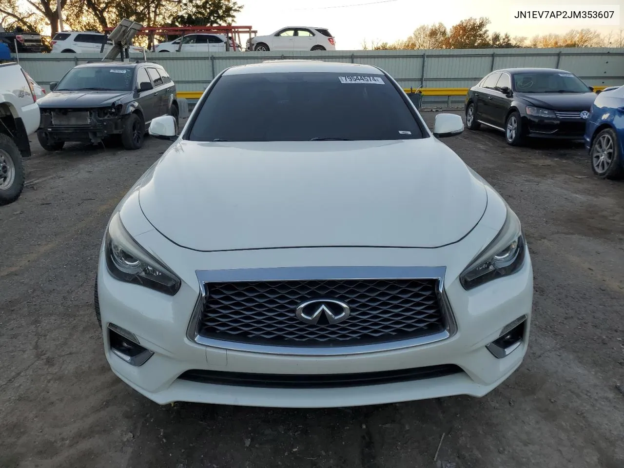 2018 Infiniti Q50 Luxe VIN: JN1EV7AP2JM353607 Lot: 79544574