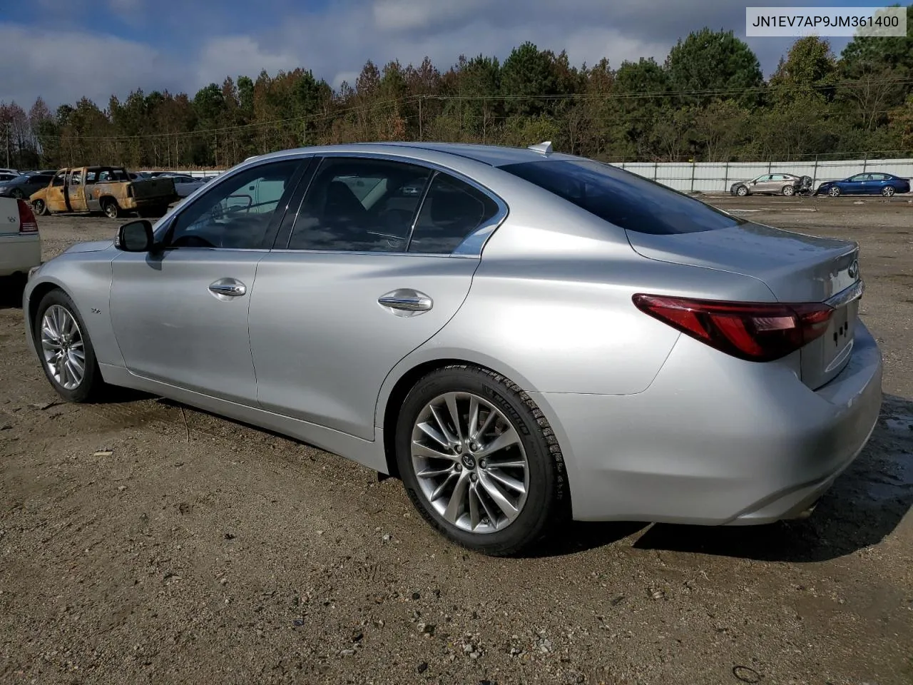 2018 Infiniti Q50 Luxe VIN: JN1EV7AP9JM361400 Lot: 79717644