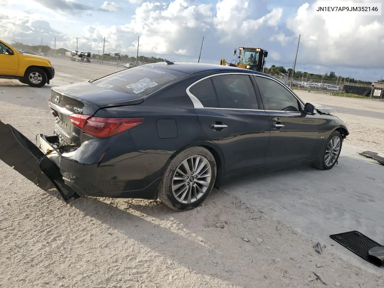 2018 Infiniti Q50 Luxe VIN: JN1EV7AP9JM352146 Lot: 79859524