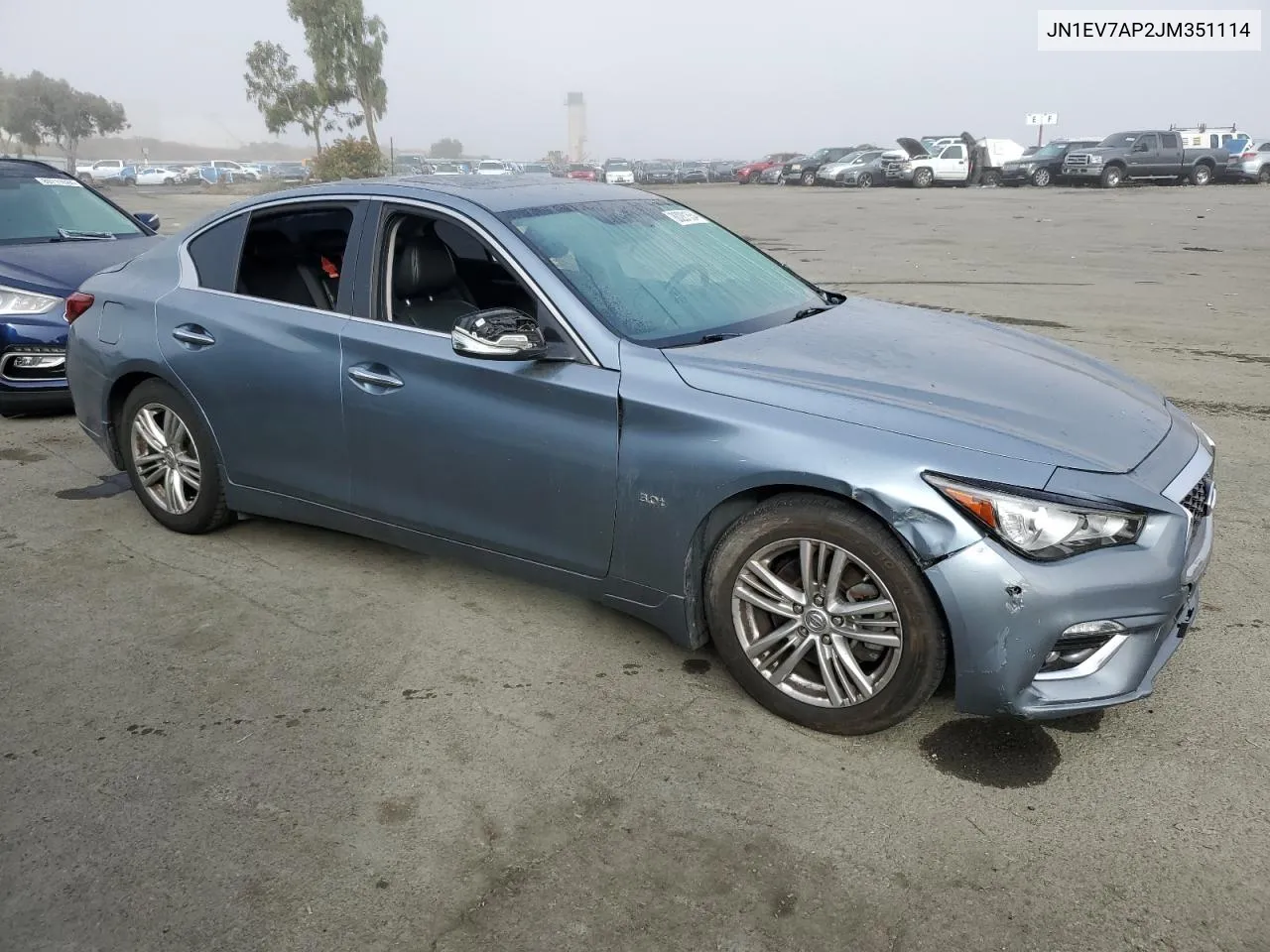 2018 Infiniti Q50 Luxe VIN: JN1EV7AP2JM351114 Lot: 80281554