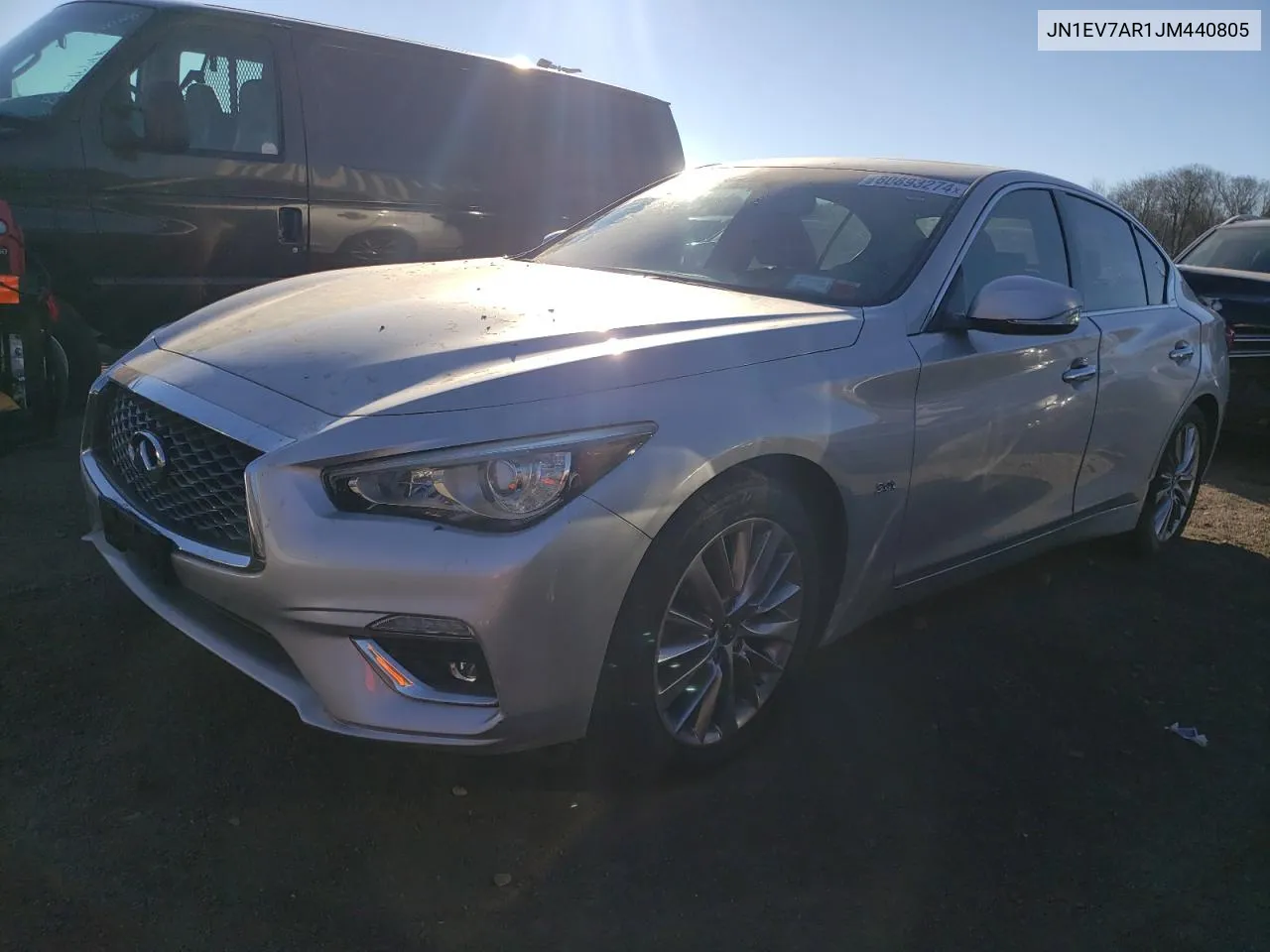 2018 Infiniti Q50 Luxe VIN: JN1EV7AR1JM440805 Lot: 80893274