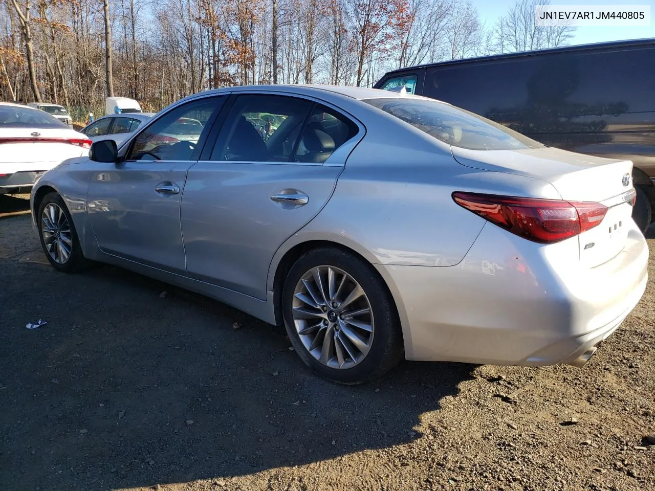 2018 Infiniti Q50 Luxe VIN: JN1EV7AR1JM440805 Lot: 80893274