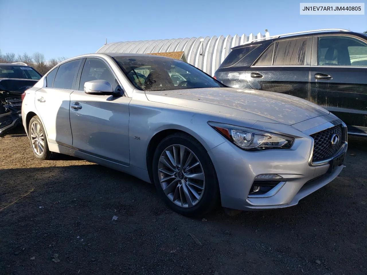 2018 Infiniti Q50 Luxe VIN: JN1EV7AR1JM440805 Lot: 80893274