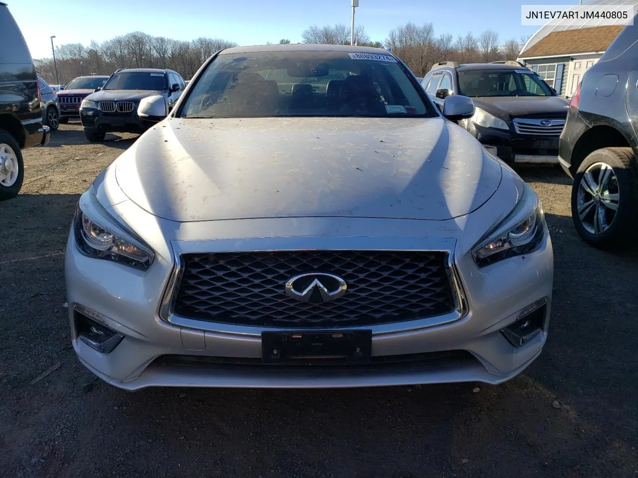 2018 Infiniti Q50 Luxe VIN: JN1EV7AR1JM440805 Lot: 80893274