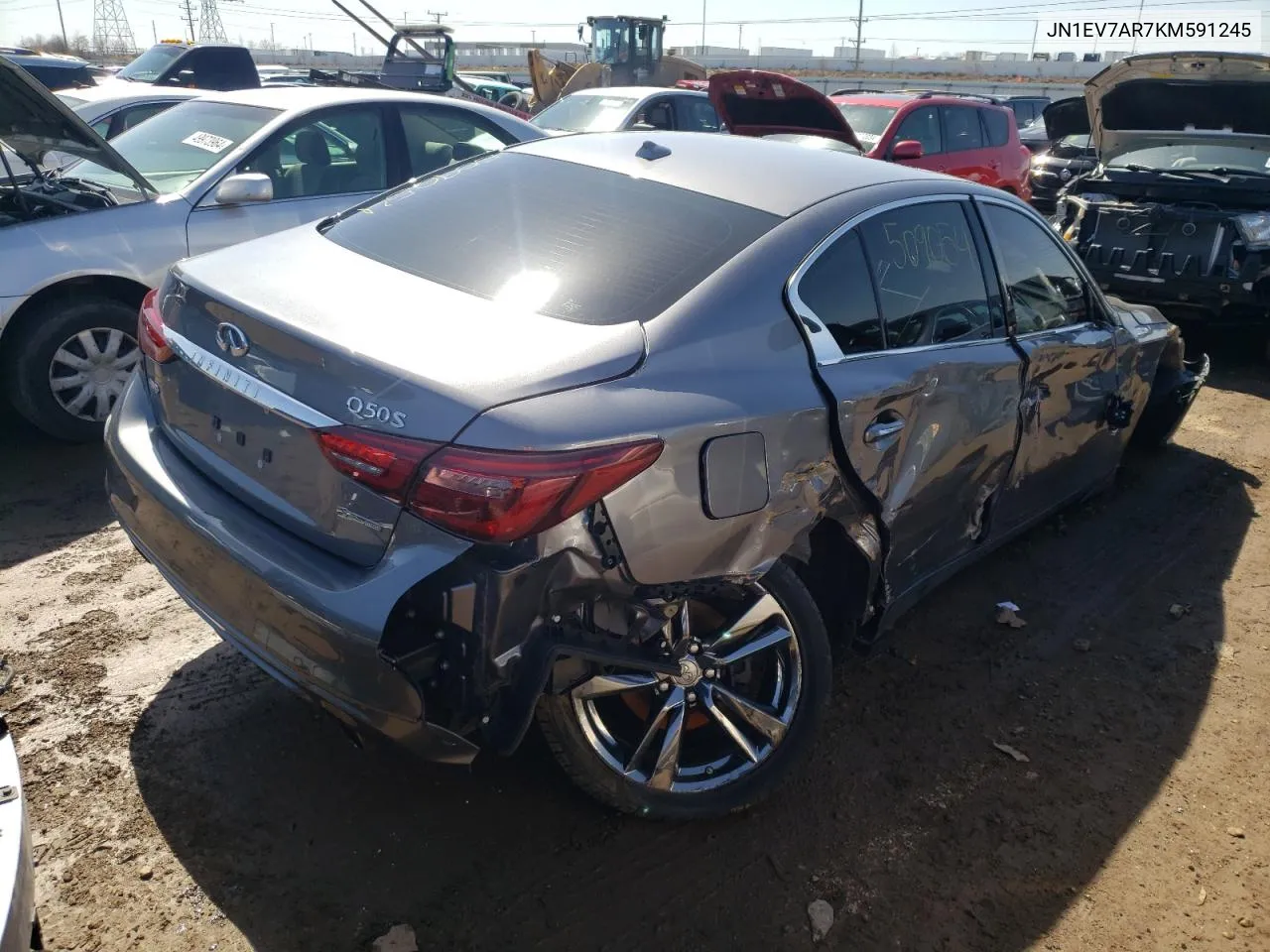 JN1EV7AR7KM591245 2019 Infiniti Q50 Luxe