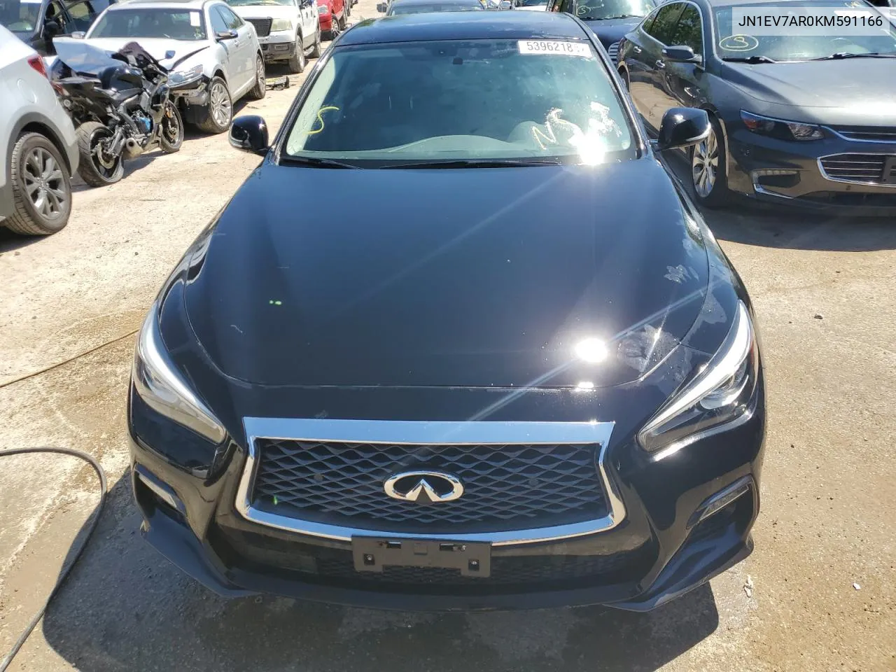 2019 Infiniti Q50 Luxe VIN: JN1EV7AR0KM591166 Lot: 53962184