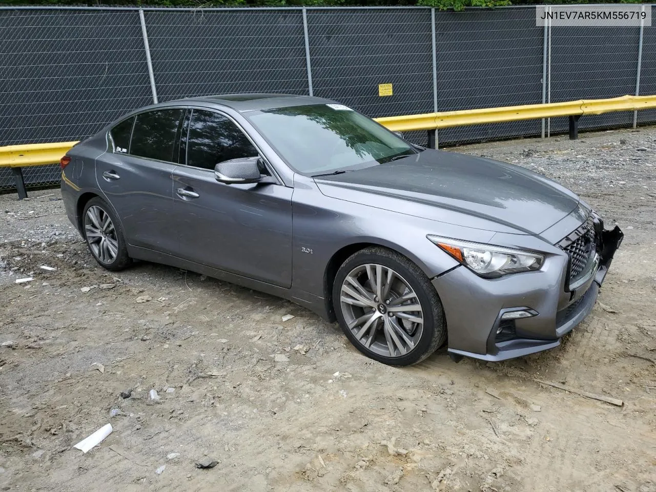 2019 Infiniti Q50 Luxe VIN: JN1EV7AR5KM556719 Lot: 55419794