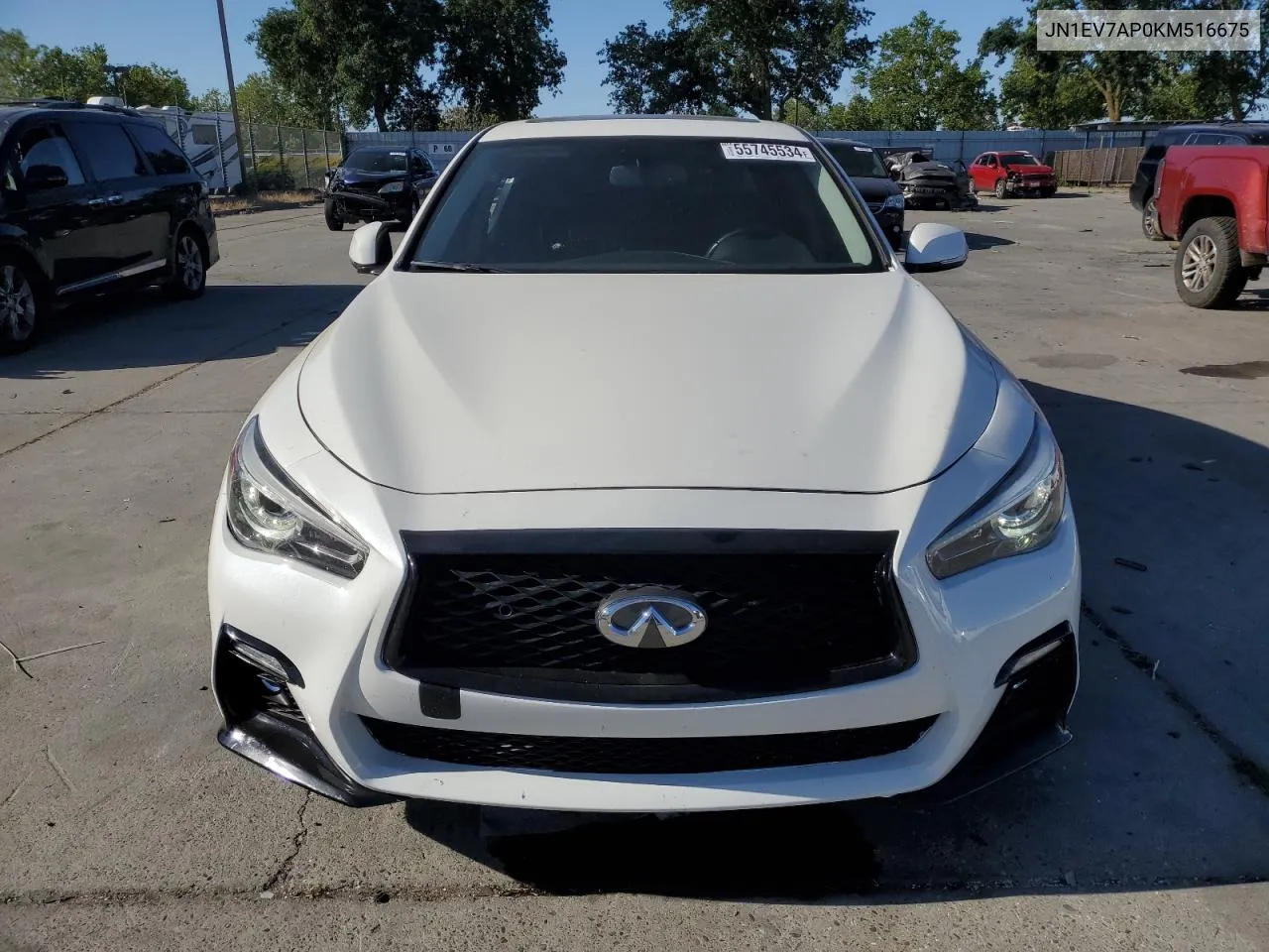 JN1EV7AP0KM516675 2019 Infiniti Q50 Luxe