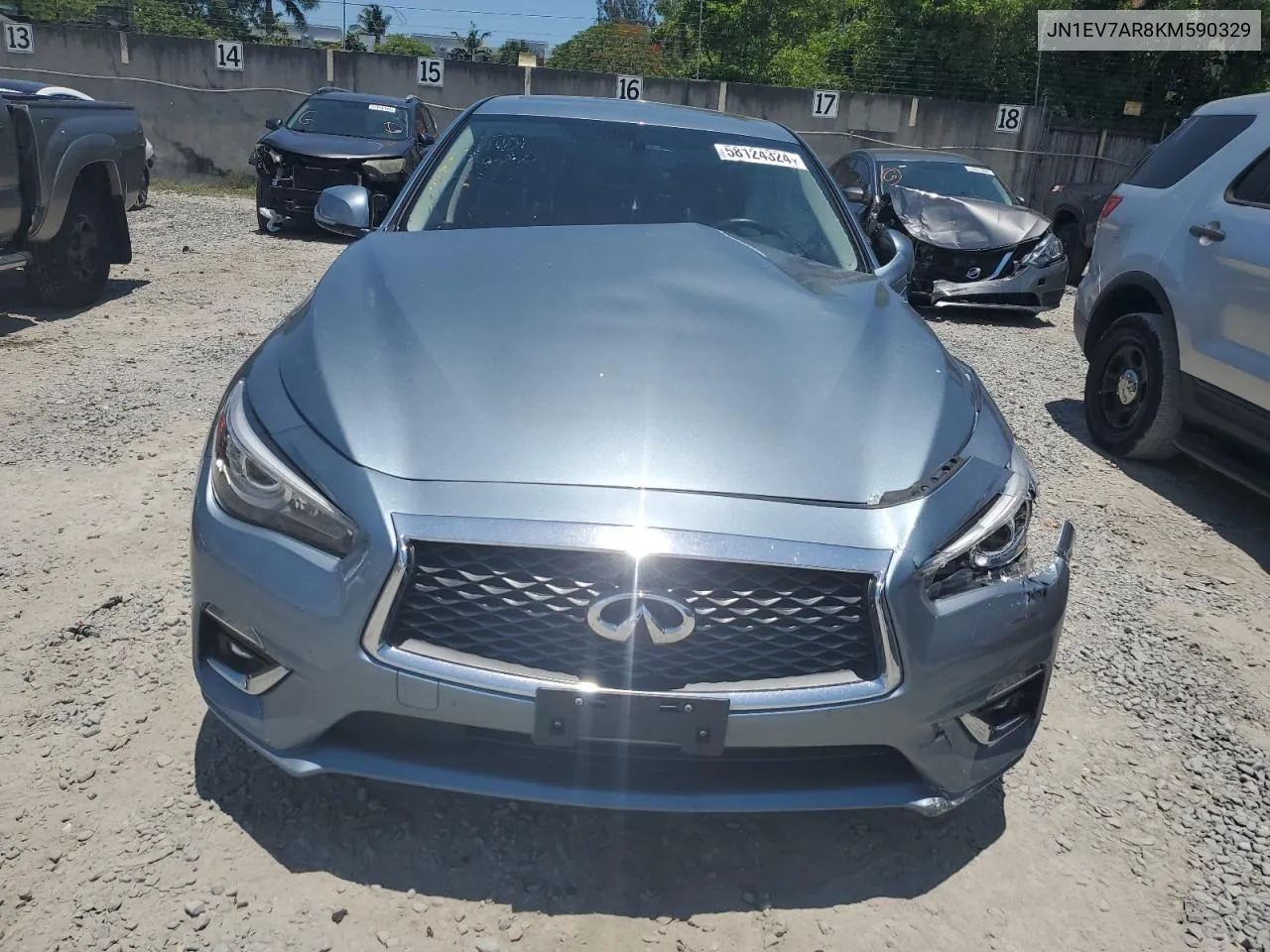 JN1EV7AR8KM590329 2019 Infiniti Q50 Luxe