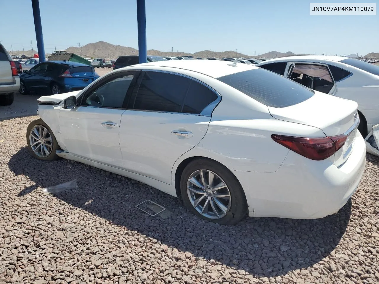 2019 Infiniti Q50 Pure VIN: JN1CV7AP4KM110079 Lot: 59511194