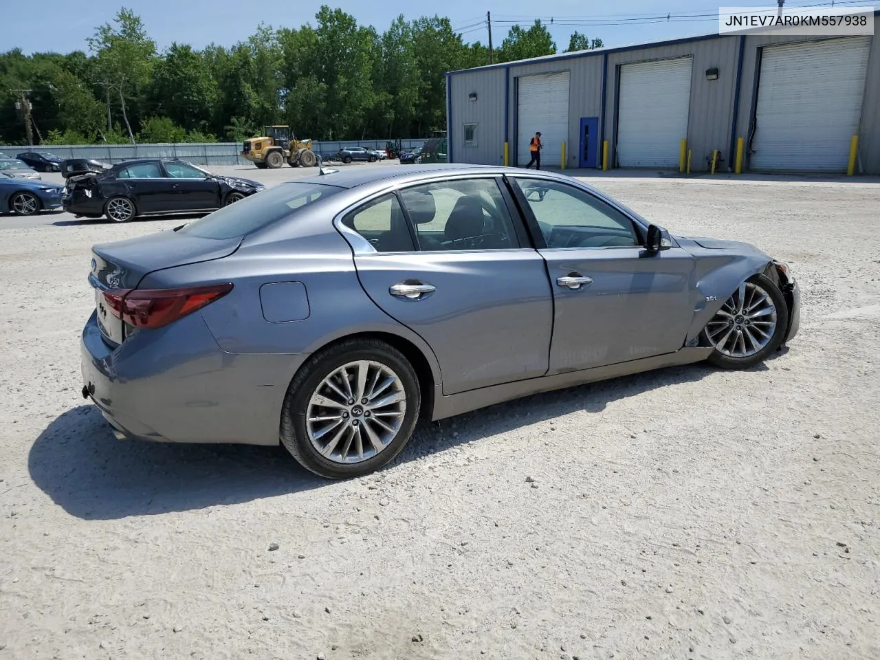 2019 Infiniti Q50 Luxe VIN: JN1EV7AR0KM557938 Lot: 61097114