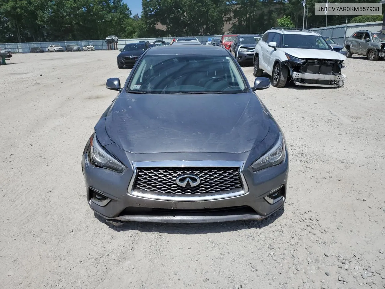 2019 Infiniti Q50 Luxe VIN: JN1EV7AR0KM557938 Lot: 61097114