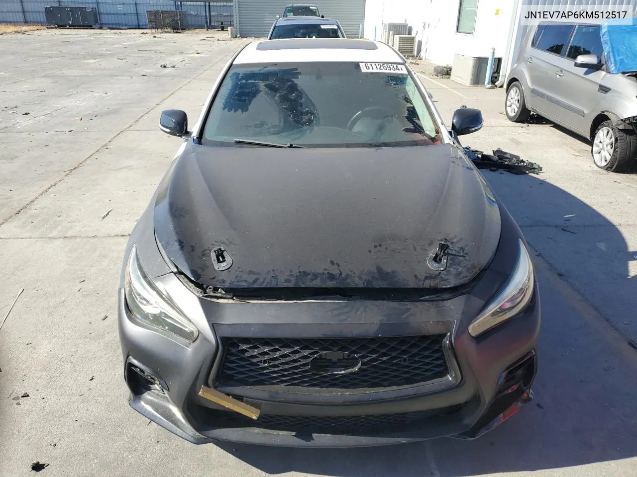 2019 Infiniti Q50 Luxe VIN: JN1EV7AP6KM512517 Lot: 61126934