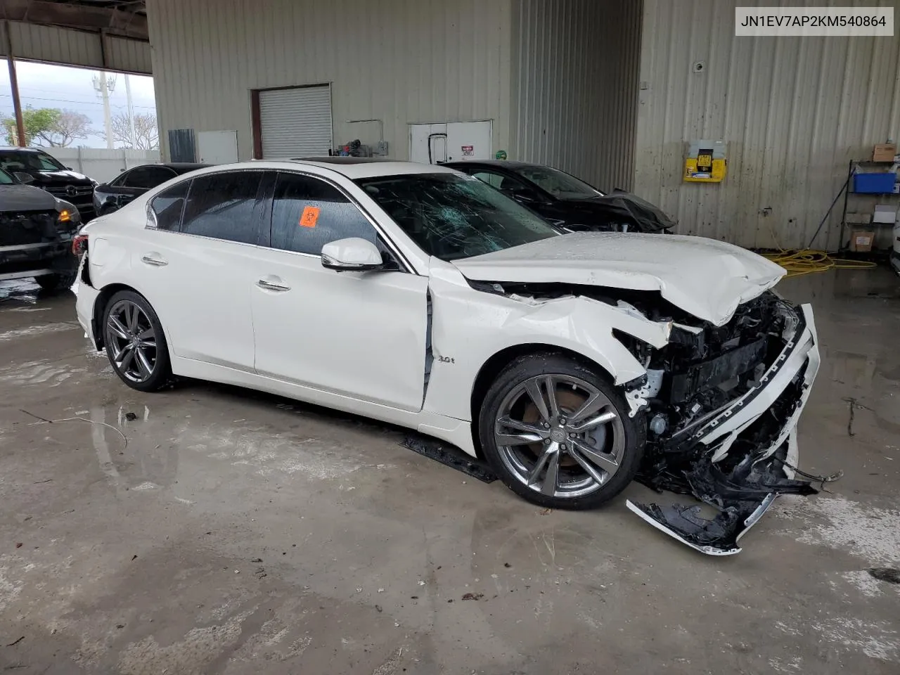 JN1EV7AP2KM540864 2019 Infiniti Q50 Luxe