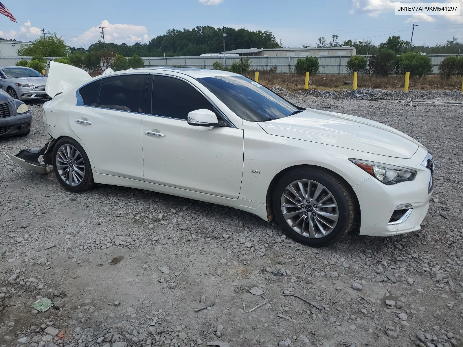 2019 Infiniti Q50 Luxe VIN: JN1EV7AP9KM541297 Lot: 61489734