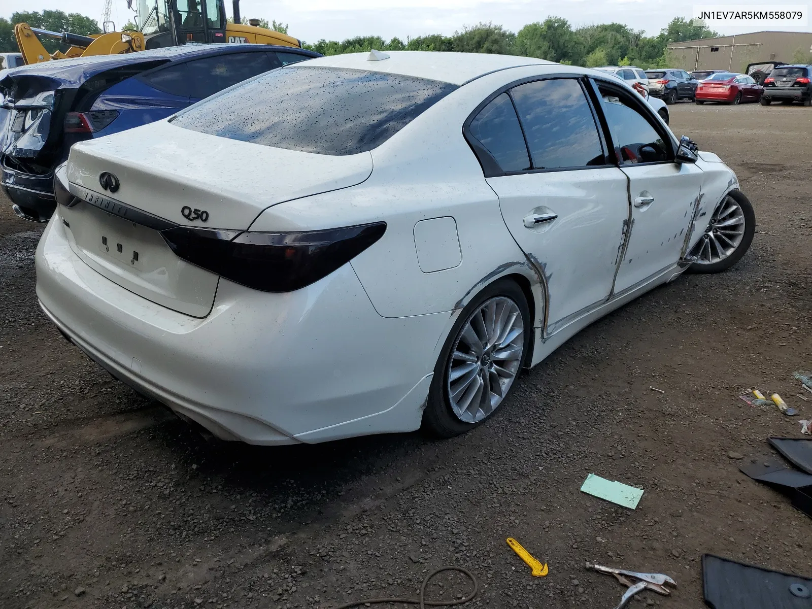 JN1EV7AR5KM558079 2019 Infiniti Q50 Luxe