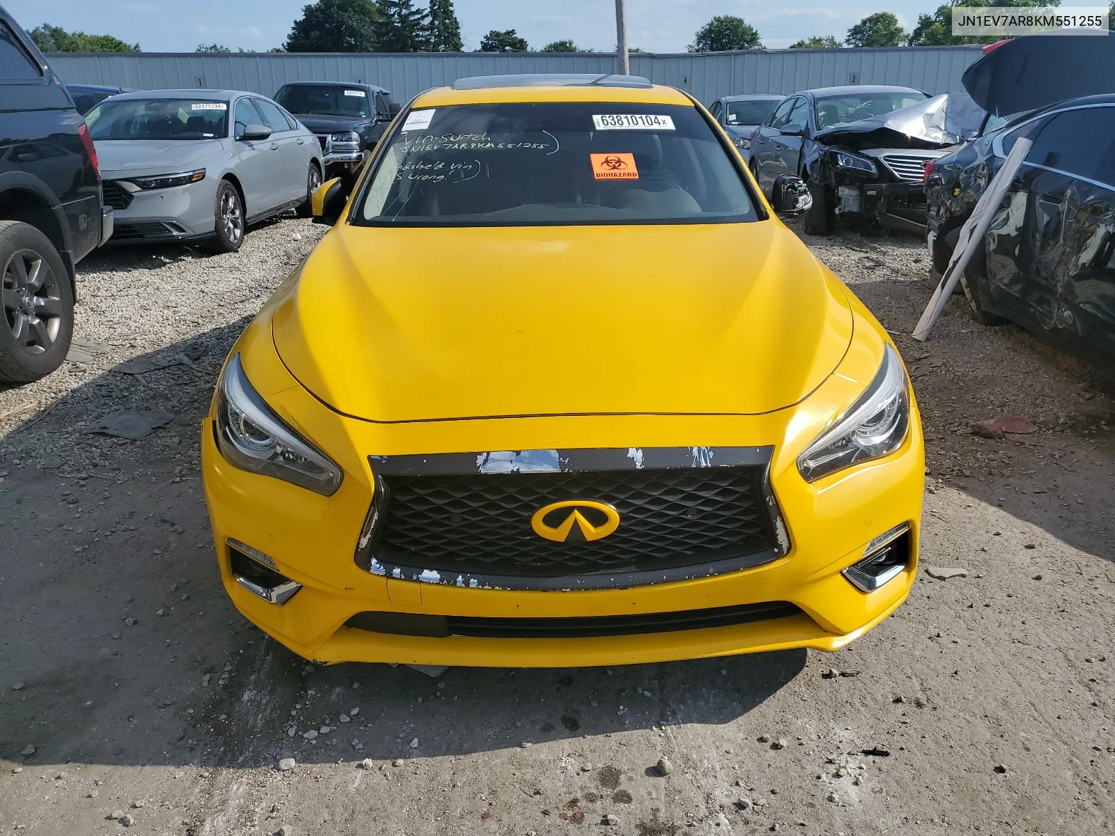 JN1EV7AR8KM551255 2019 Infiniti Q50 Luxe