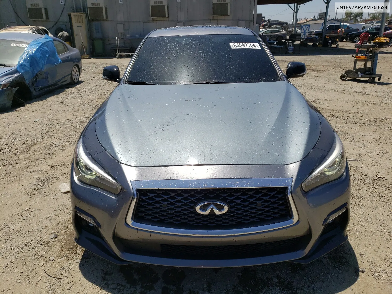 JN1FV7AP2KM760624 2019 Infiniti Q50 Red Sport 400