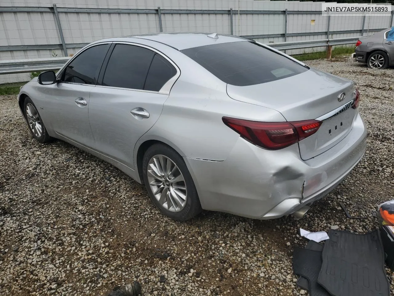 2019 Infiniti Q50 Luxe VIN: JN1EV7AP5KM515893 Lot: 64211884