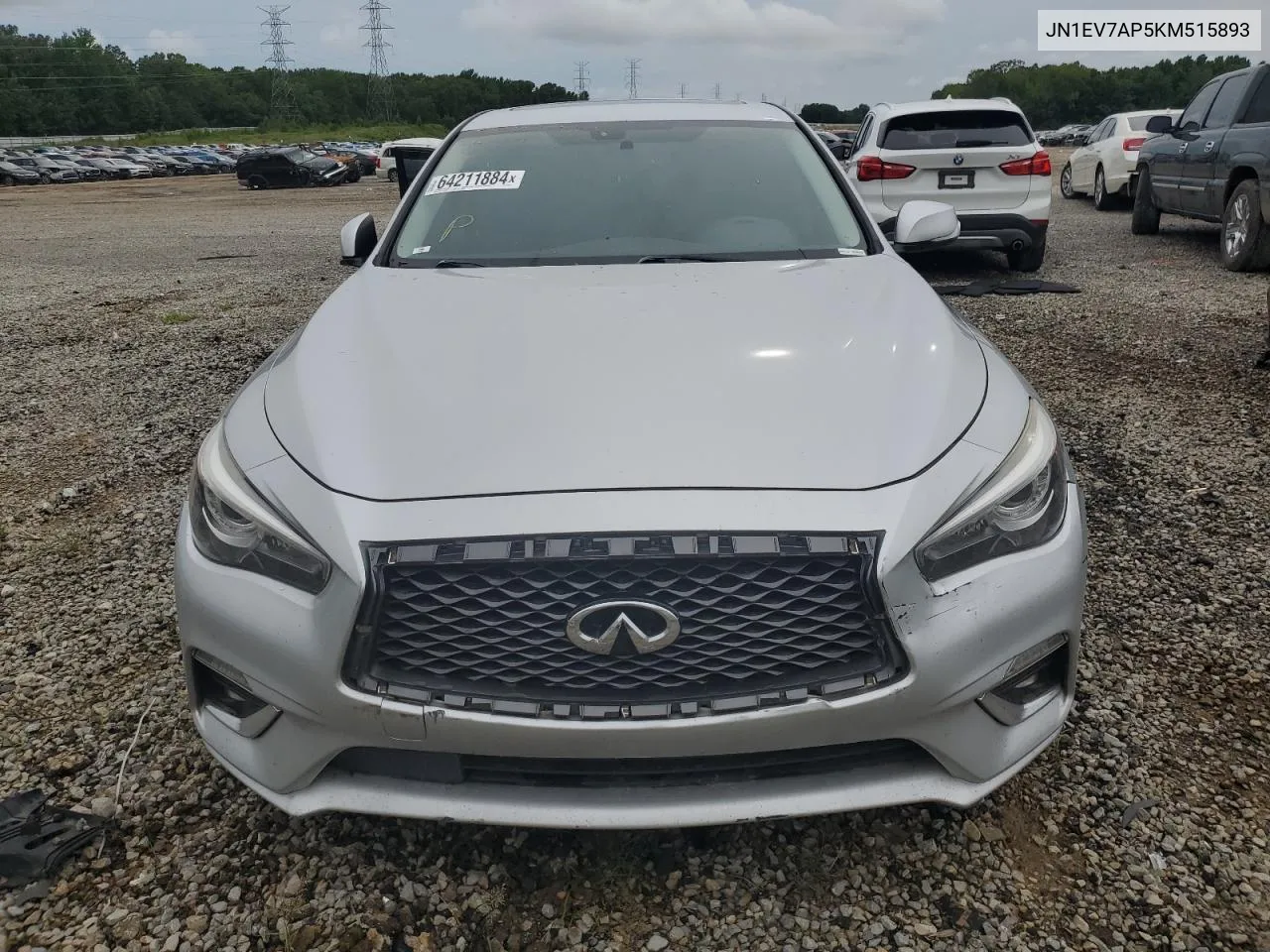 JN1EV7AP5KM515893 2019 Infiniti Q50 Luxe