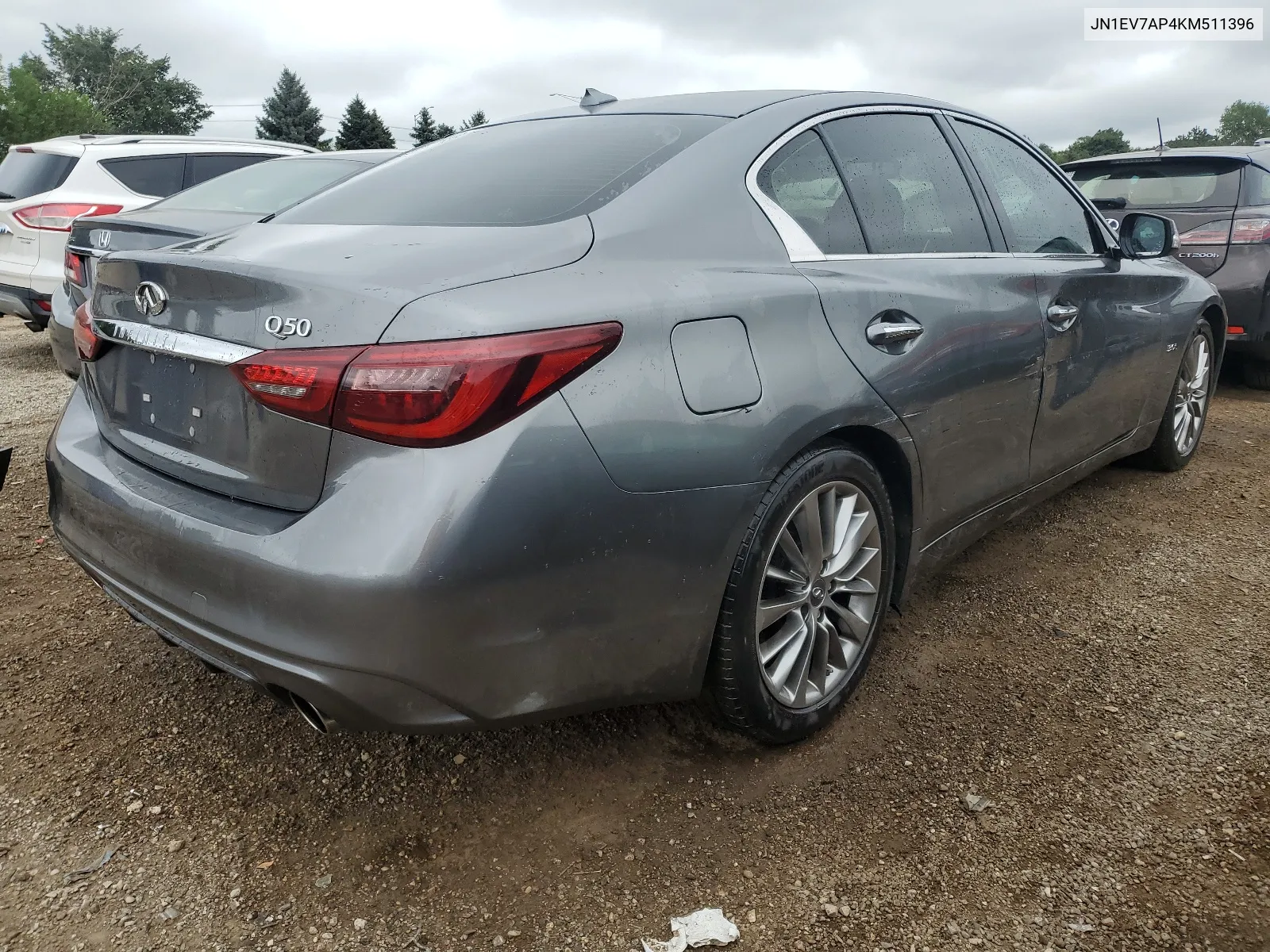 2019 Infiniti Q50 Luxe VIN: JN1EV7AP4KM511396 Lot: 65632714