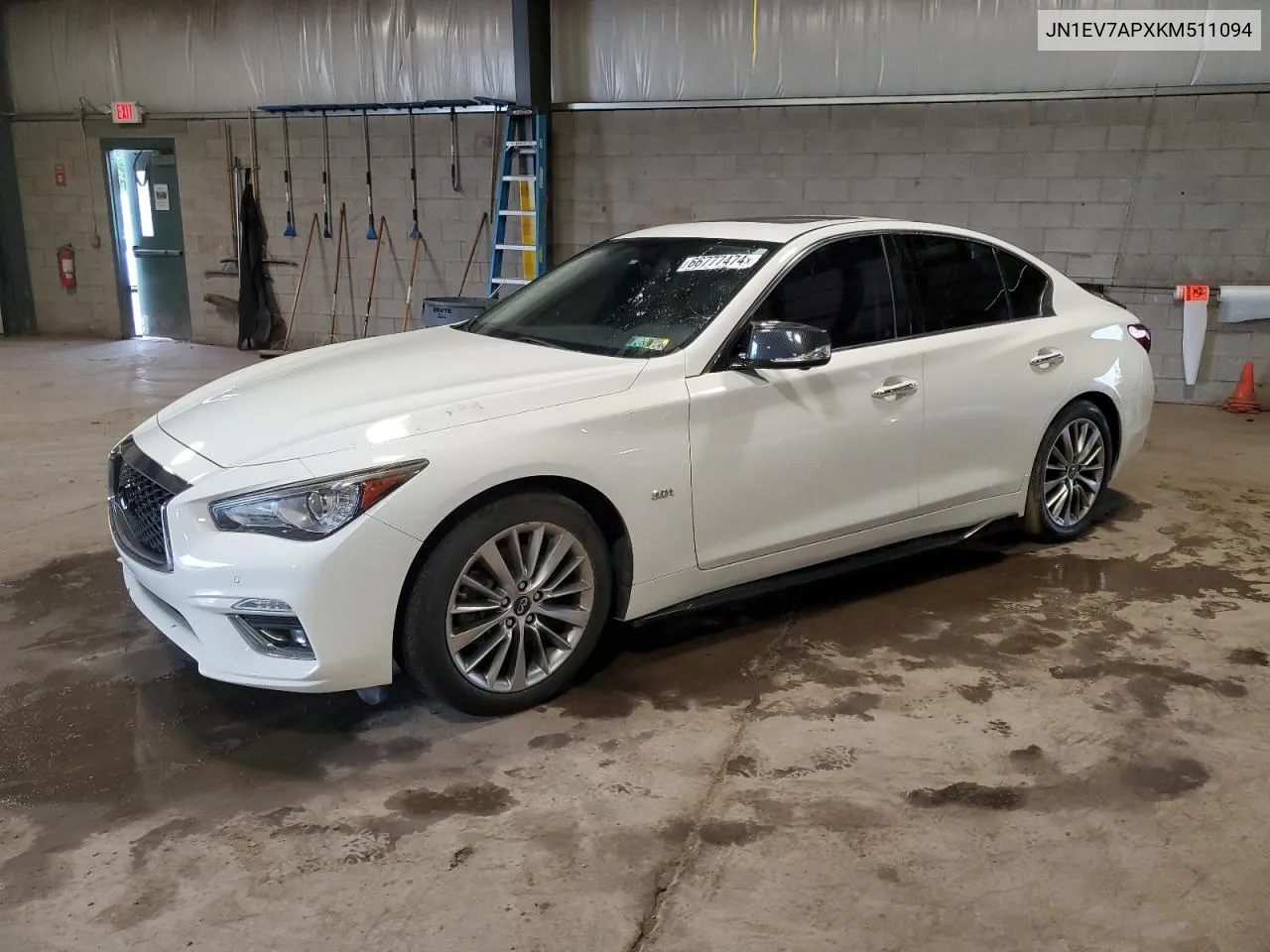 JN1EV7APXKM511094 2019 Infiniti Q50 Luxe