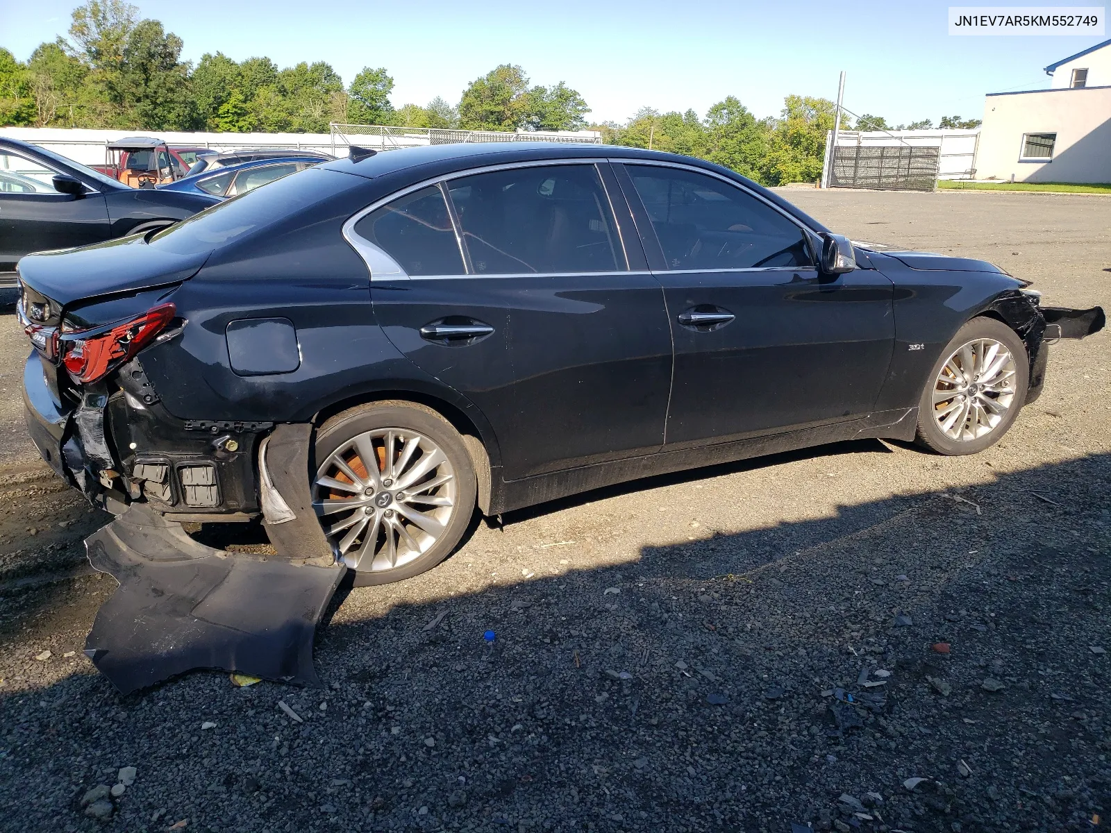 2019 Infiniti Q50 Luxe VIN: JN1EV7AR5KM552749 Lot: 66783324