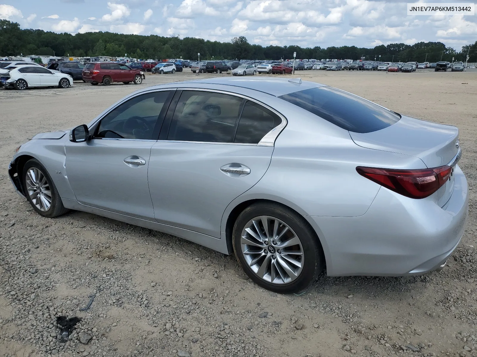 2019 Infiniti Q50 Luxe VIN: JN1EV7AP6KM513442 Lot: 66789464