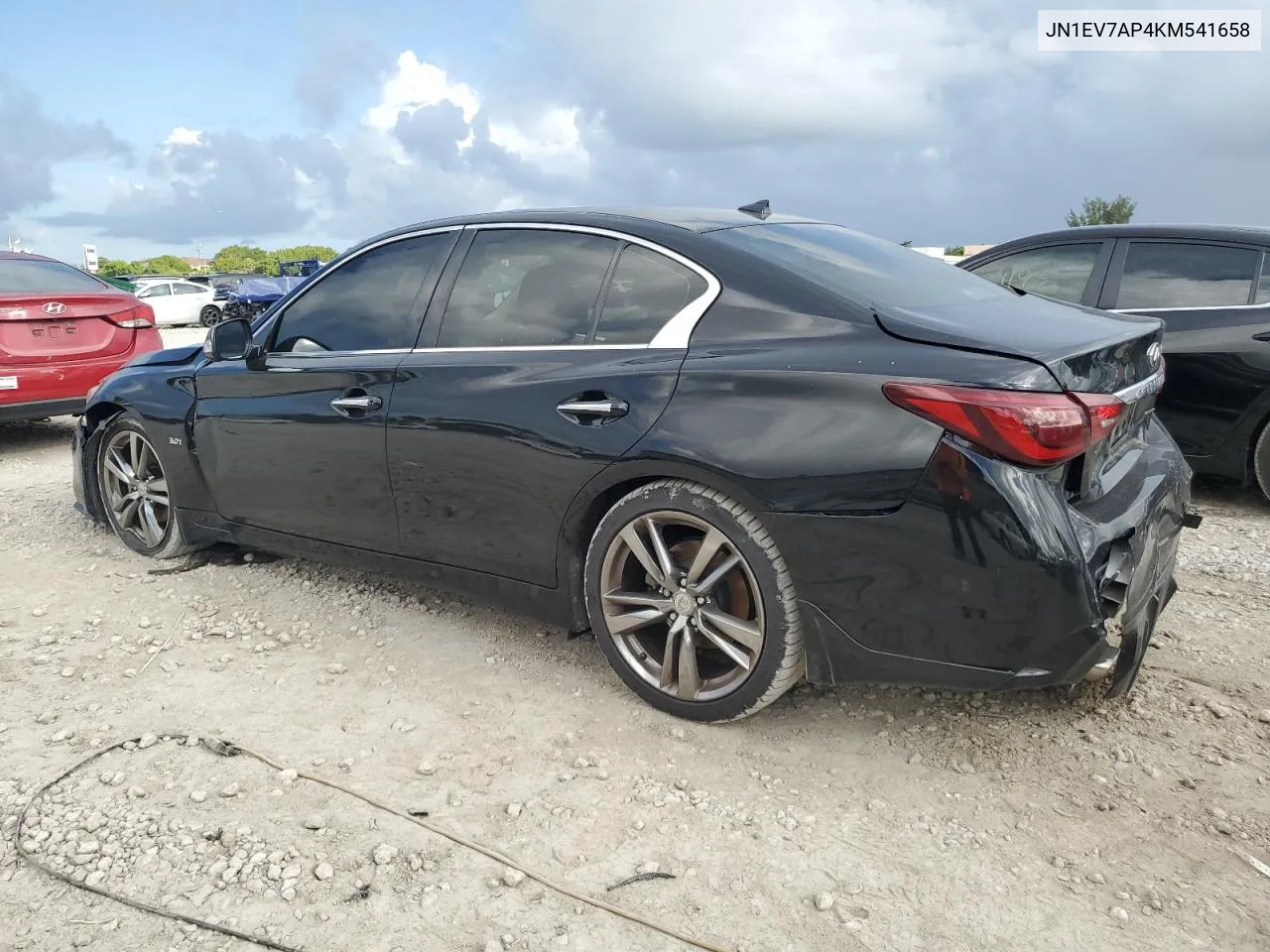 2019 Infiniti Q50 Luxe VIN: JN1EV7AP4KM541658 Lot: 67069624