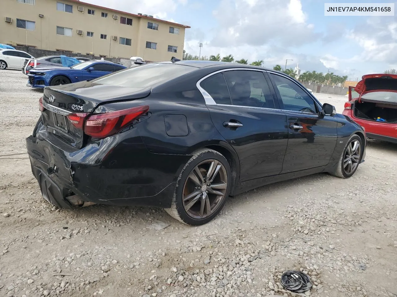 2019 Infiniti Q50 Luxe VIN: JN1EV7AP4KM541658 Lot: 67069624