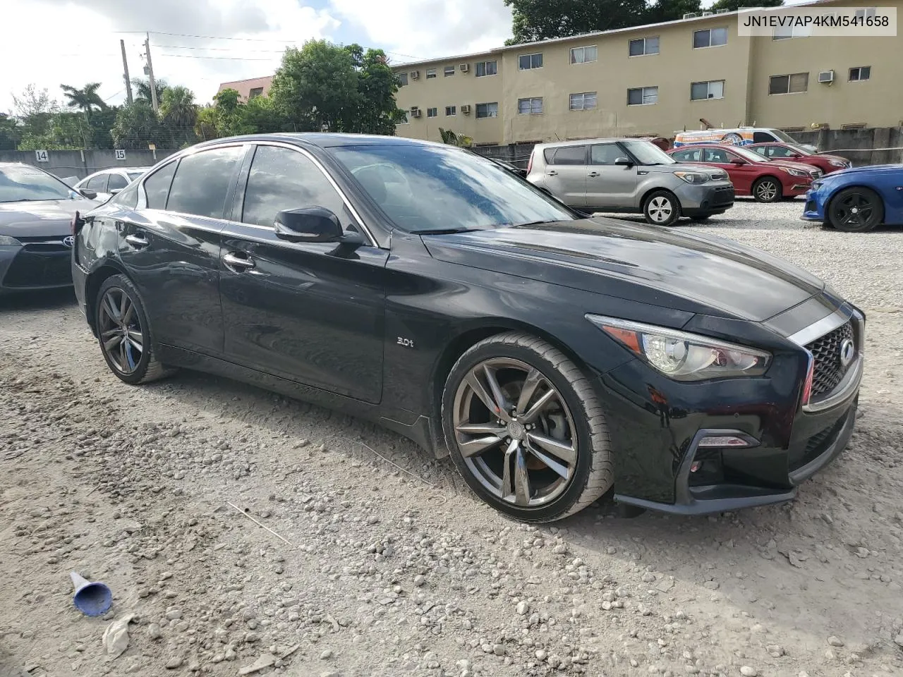 2019 Infiniti Q50 Luxe VIN: JN1EV7AP4KM541658 Lot: 67069624