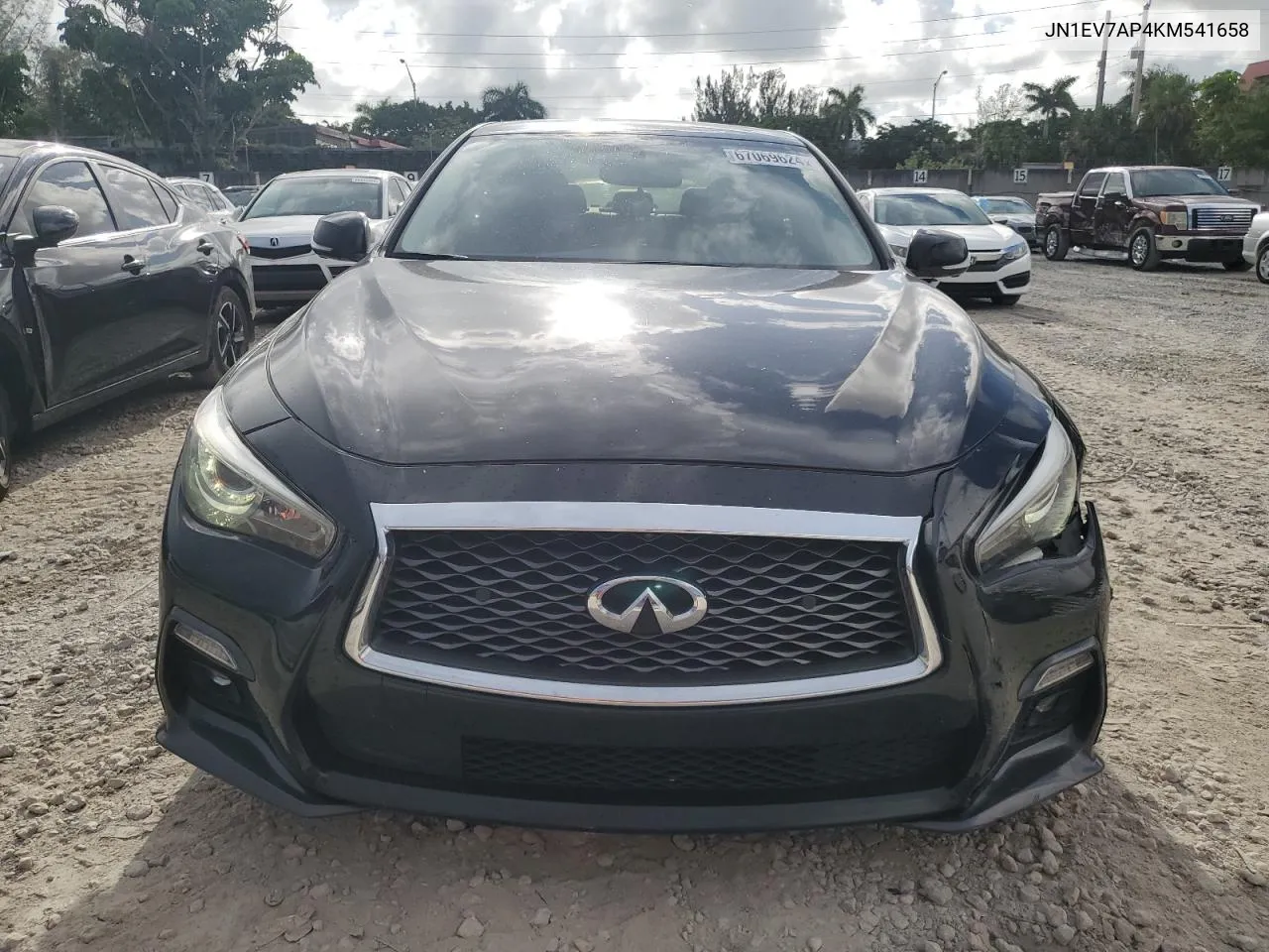 2019 Infiniti Q50 Luxe VIN: JN1EV7AP4KM541658 Lot: 67069624