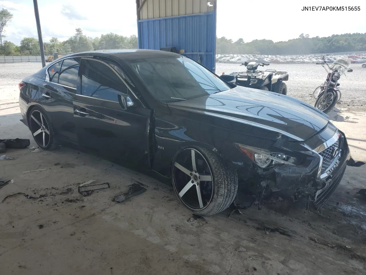 2019 Infiniti Q50 Luxe VIN: JN1EV7AP0KM515655 Lot: 67256544