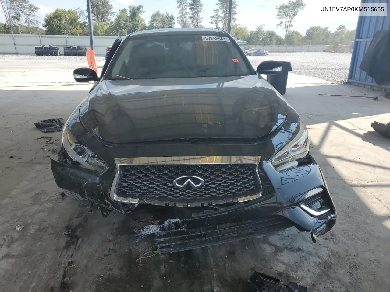 2019 Infiniti Q50 Luxe VIN: JN1EV7AP0KM515655 Lot: 67256544