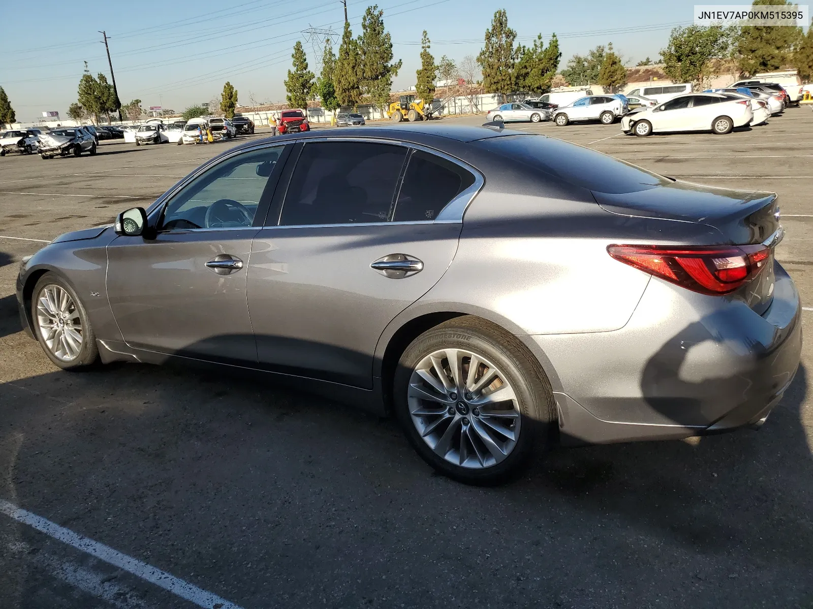 2019 Infiniti Q50 Luxe VIN: JN1EV7AP0KM515395 Lot: 67524584