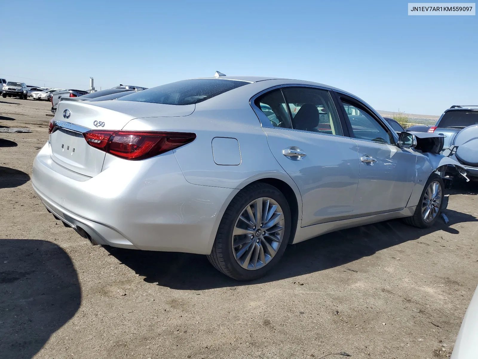 2019 Infiniti Q50 Luxe VIN: JN1EV7AR1KM559097 Lot: 67943464